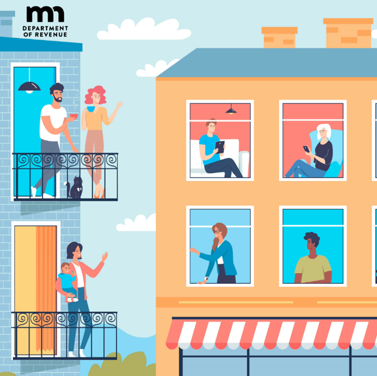 Neighbors in apartments